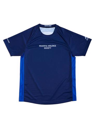 MANTO society performance tshirt - blue